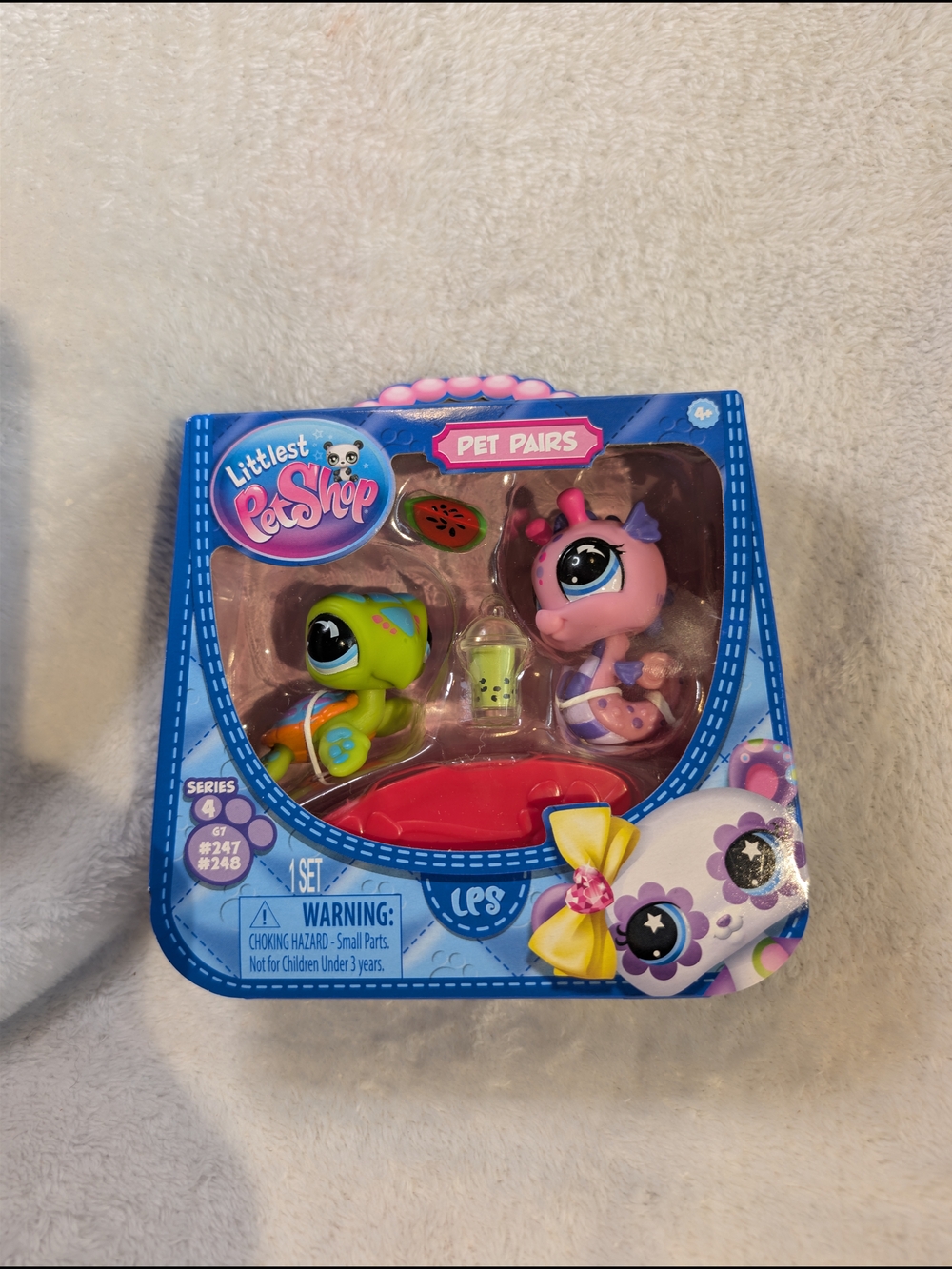 Littlest Pet Shop Pet Pairs Set - Seahorse & Turtle